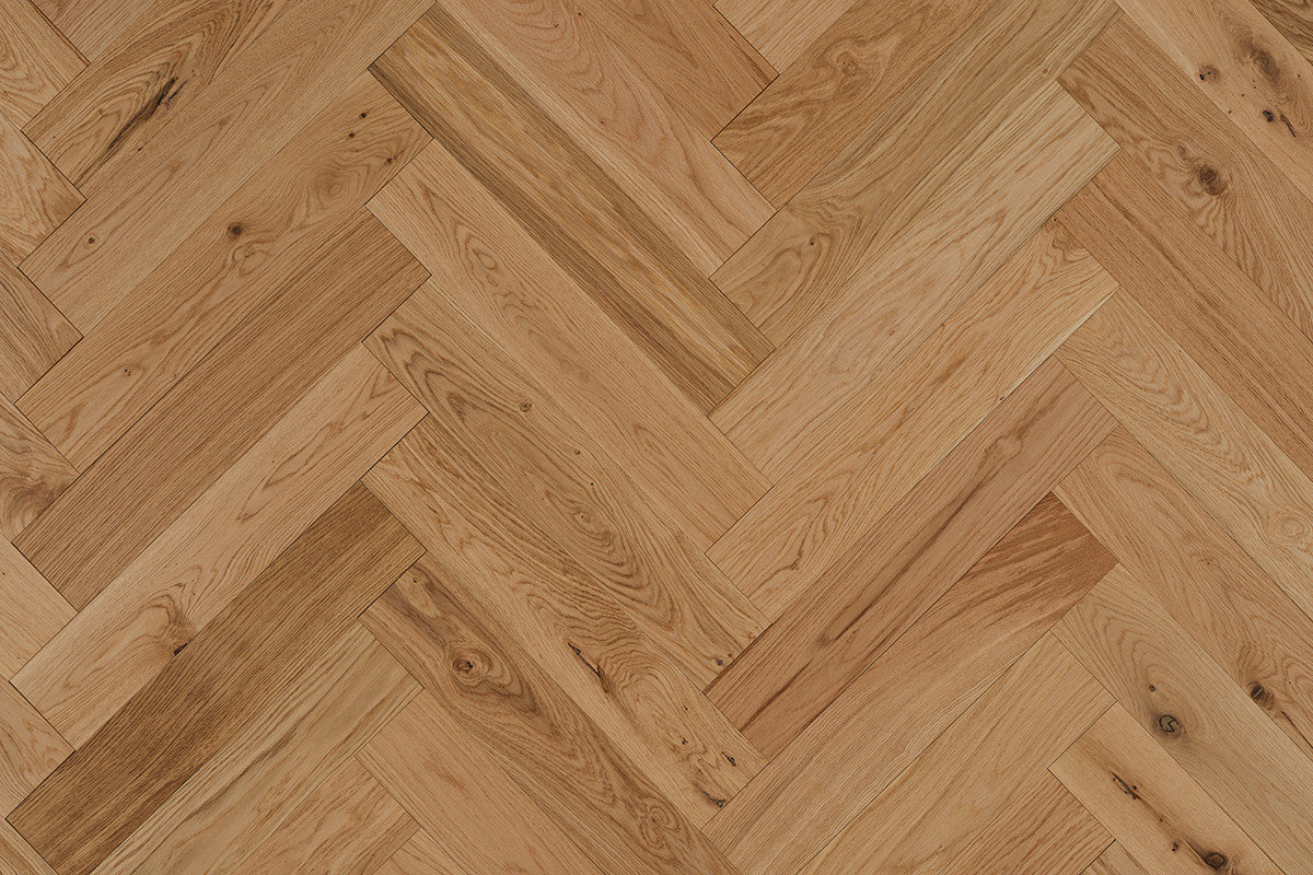 Parquet vernis Chêne - COTTAGE BATON ROMPU - 2 coloris - LAMETT