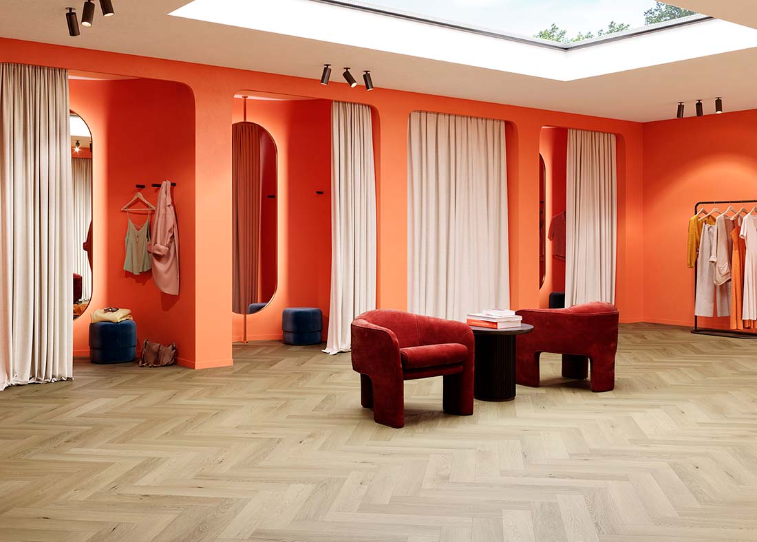 ParquetVinyl - NAKURU BATON ROMPU - 123 X 615 mm - coloris - LAMETT