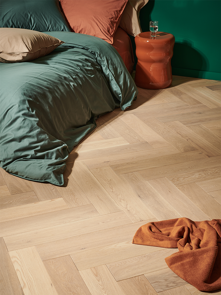 Parquet Contrecollé Chêne - ALTA BATON ROMPU - 120 X 600 mm - 3 coloris - LAMETT